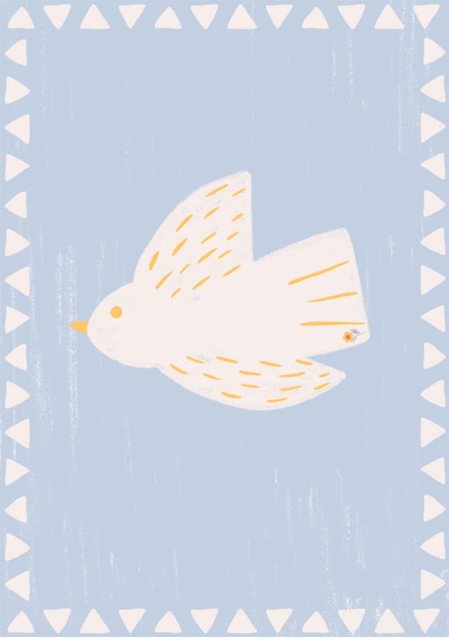 Yellow Spring Bird By Menina Lisboa