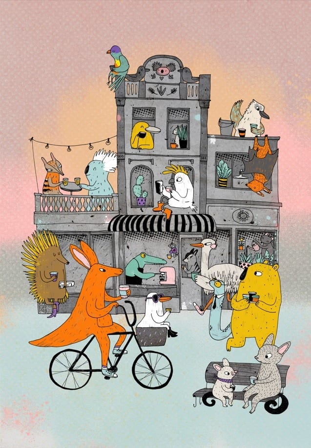 Coffee Animal Street By Luka VA