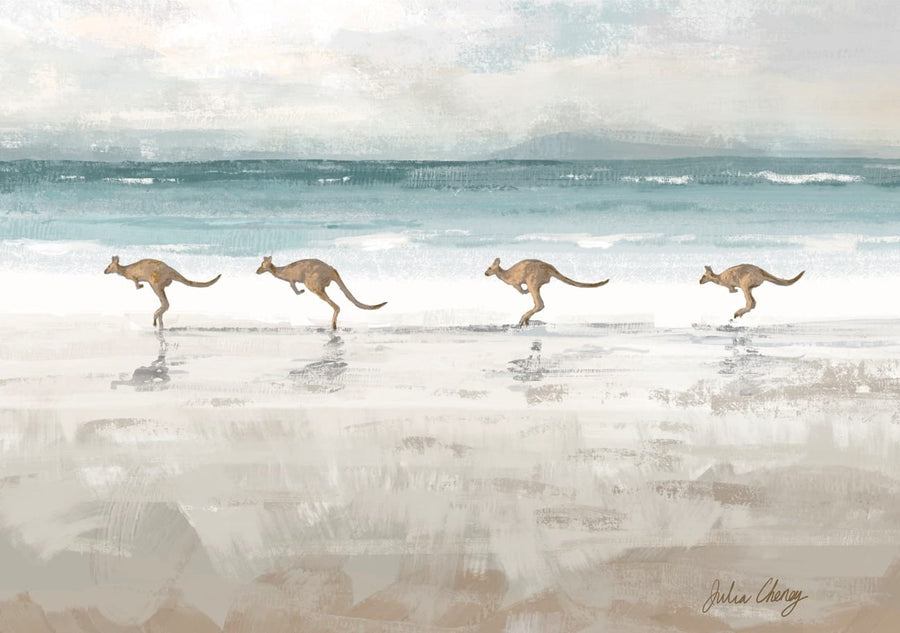 Kangaroos By Julia Cheney