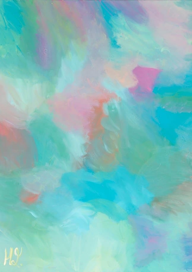 Broken Molecules By Helen Joynson | Art & Canvas Print