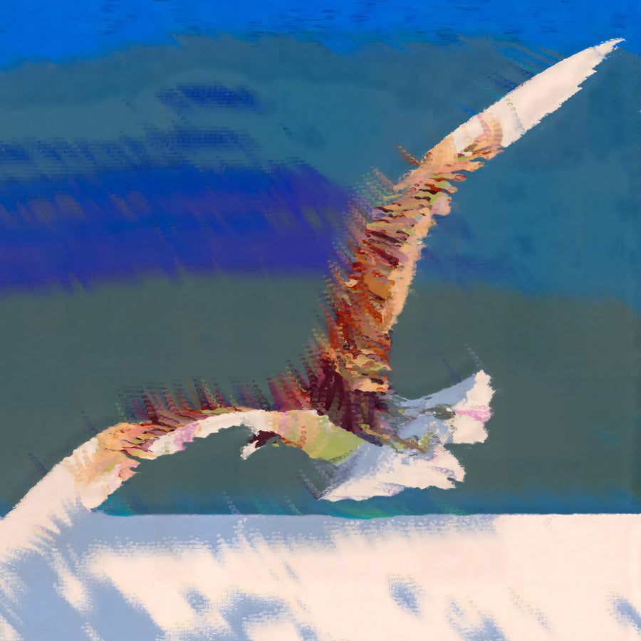 Ascent By 83 Oranges | Canvas Square Print