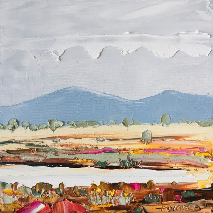 A Lifetime Ago By Angela Hawkey | Canvas Square Print