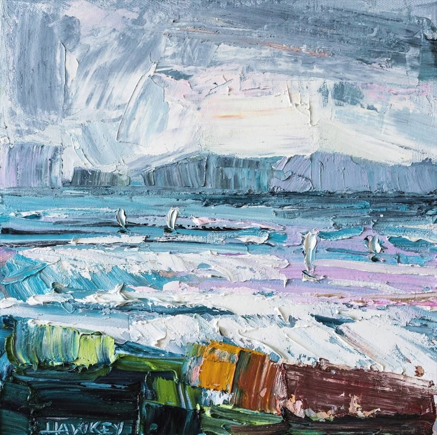 Coming Home By Angela Hawkey | Canvas Square Print