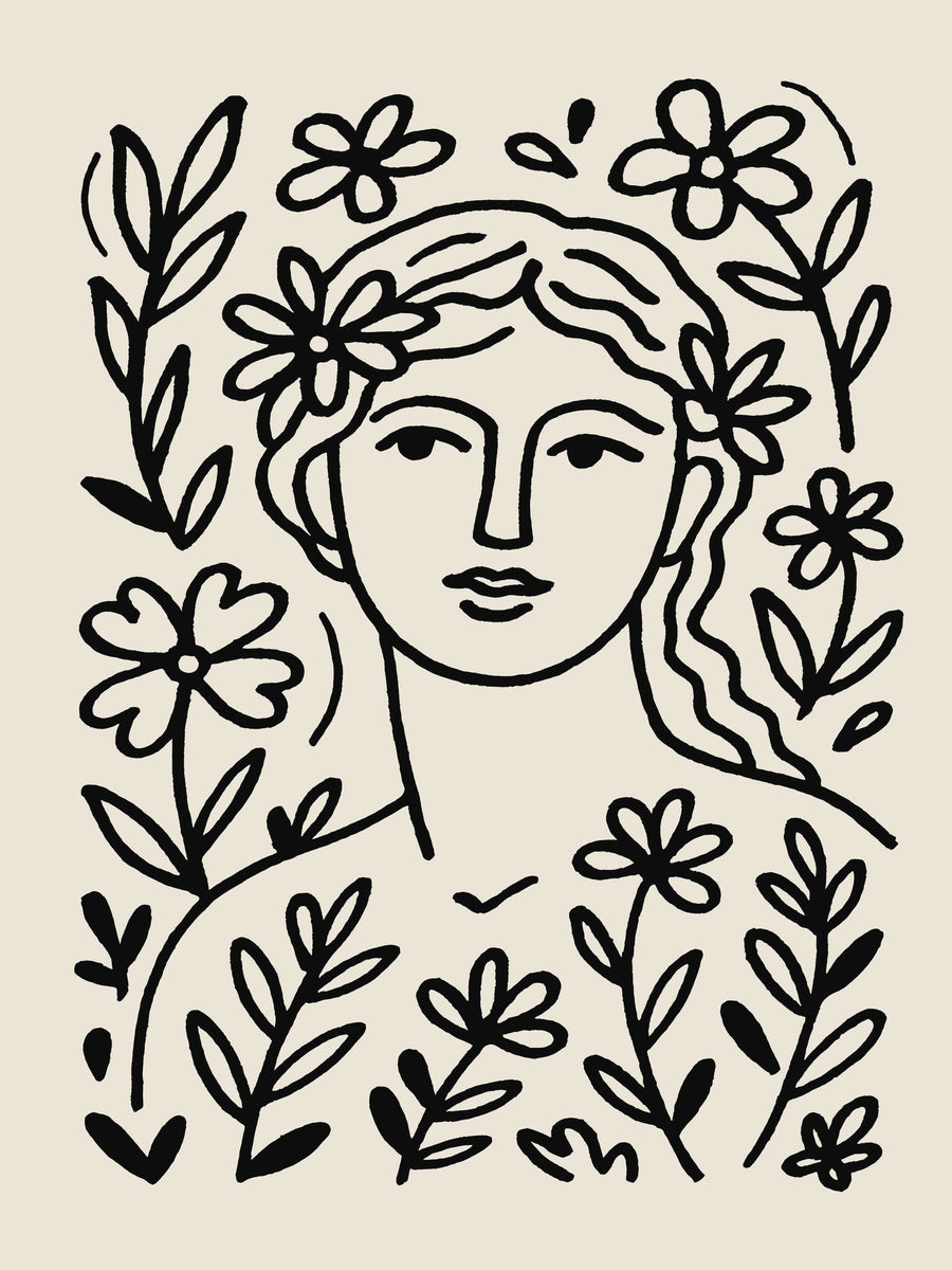 Floral Serenade By Treechild | Art & Canvas Print