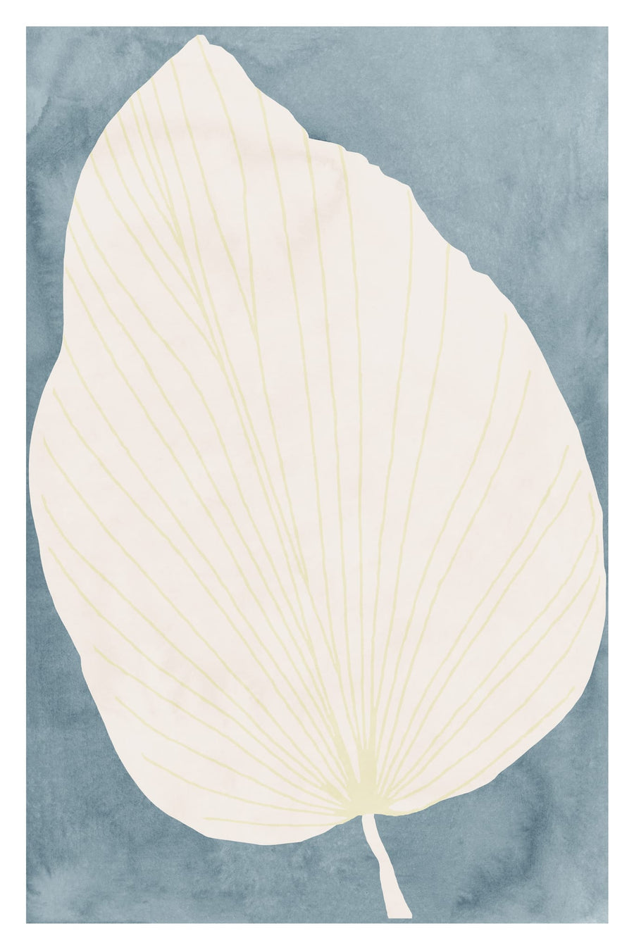 Calm Botanical Leaf By Casa Cartissi | Art & Canvas Print