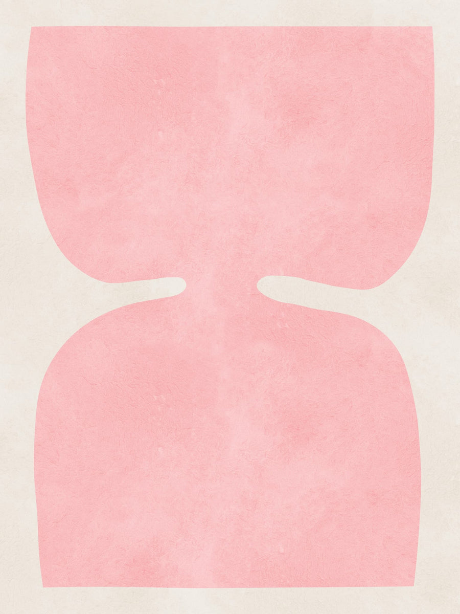 Organic Pink Flow By Vitor Costa | Art & Canvas Print