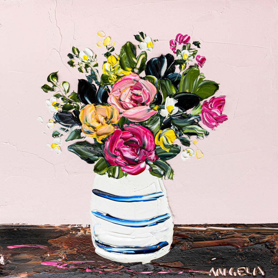 For You My Love By Angela Hawkey | Canvas Square Print