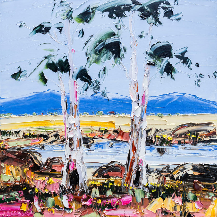 Living Colour By Angela Hawkey | Canvas Square Print
