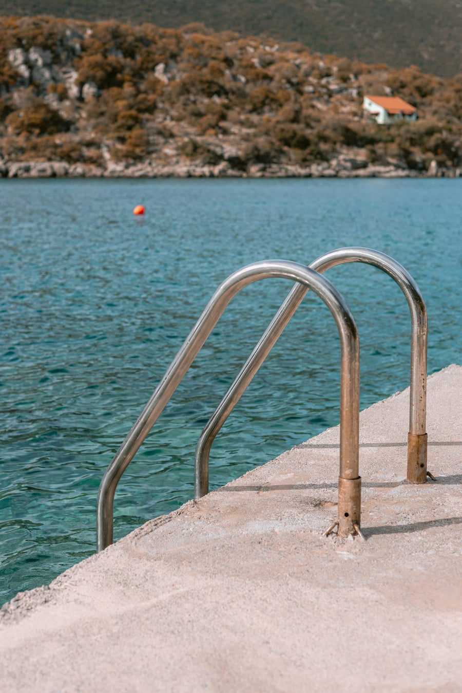 Summer Sea Ladder By HelloHappylife | Art & Canvas Print