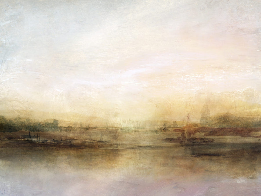 Evening River By Dan Hobday | Art & Canvas Print