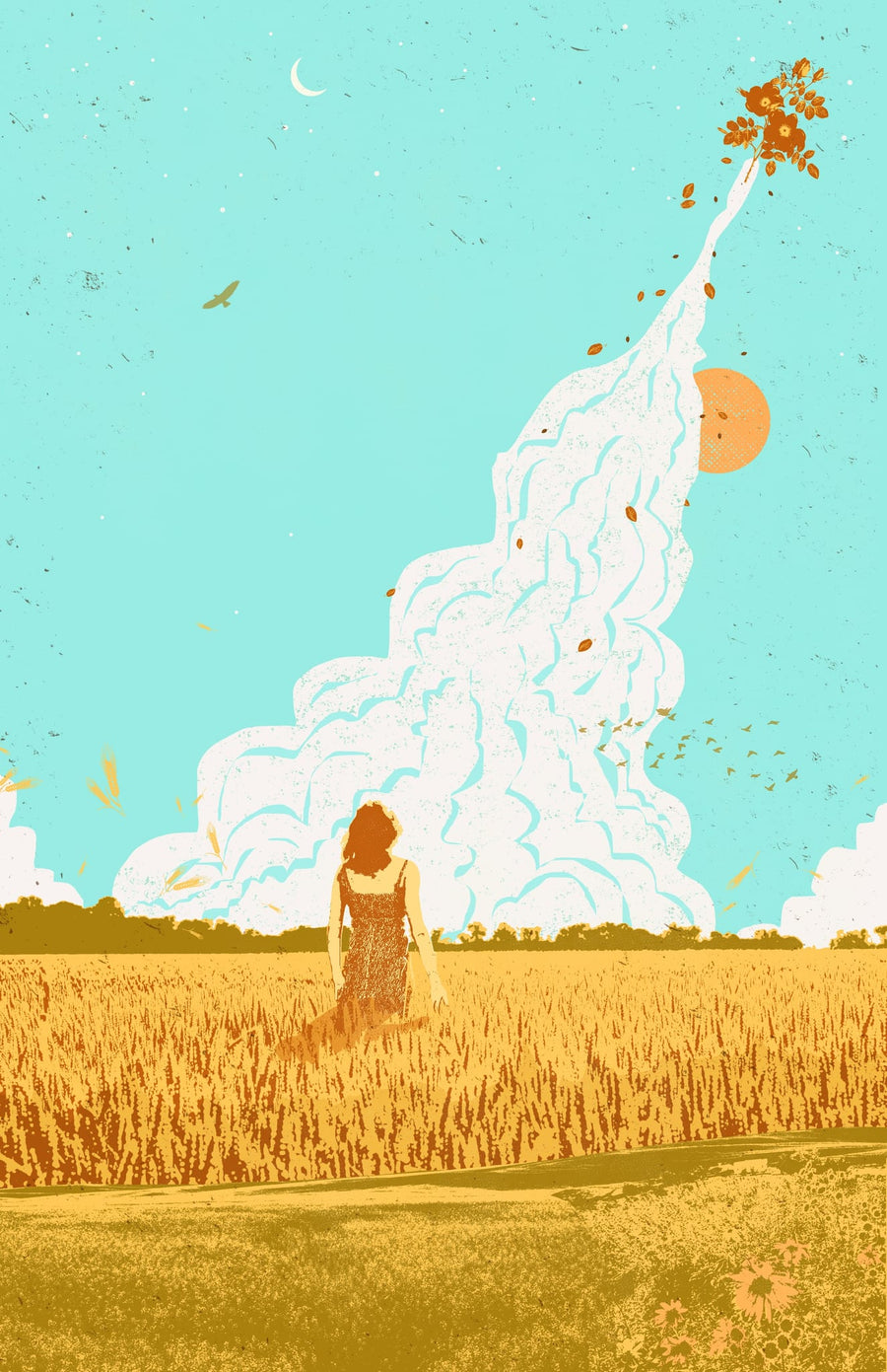 Rocket Launch by Showdeer | Art & Canvas Print