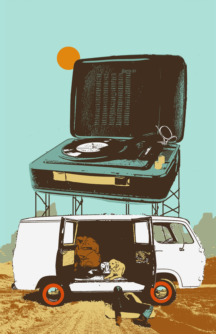 Brokedown by Showdeer | Art & Canvas Print