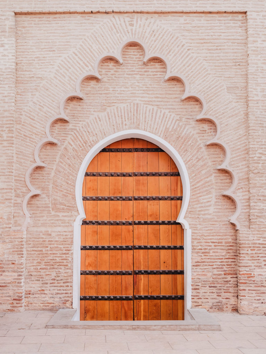 Moroccan Archway Door By Photolovers | Art & Canvas Print