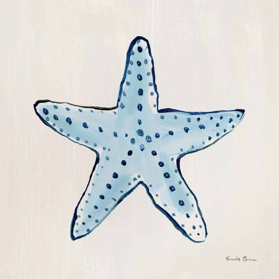 Simple Shore I By Farida Zaman | Art & Canvas Print