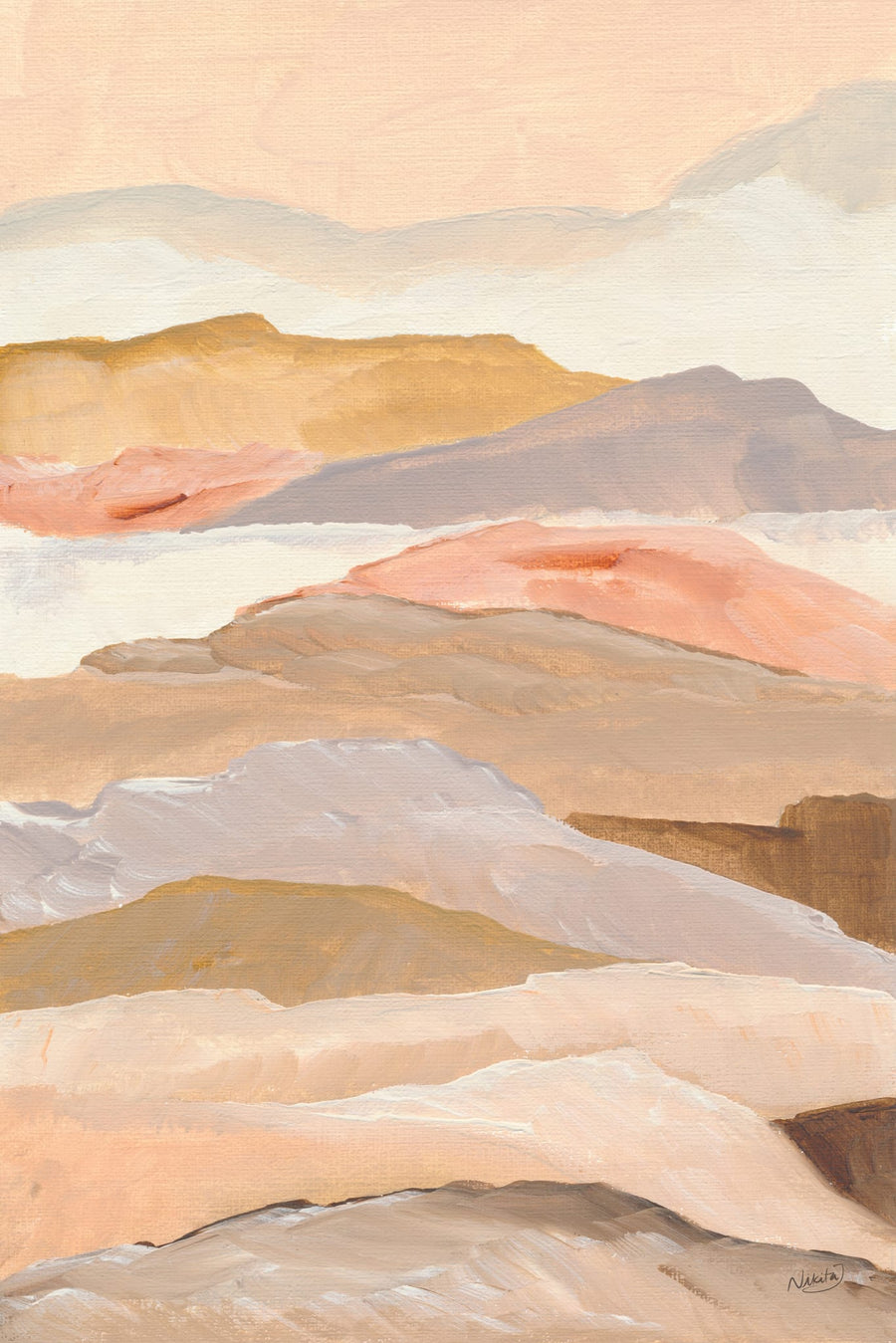 Burnt Horizon I By Nikita Jariwala | Art & Canvas Print