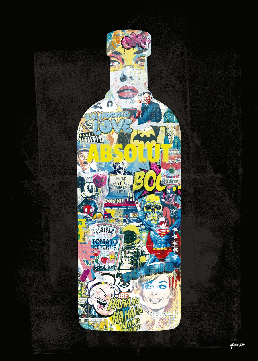 Absolut Pop By Richard Quexo | Art & Canvas Print