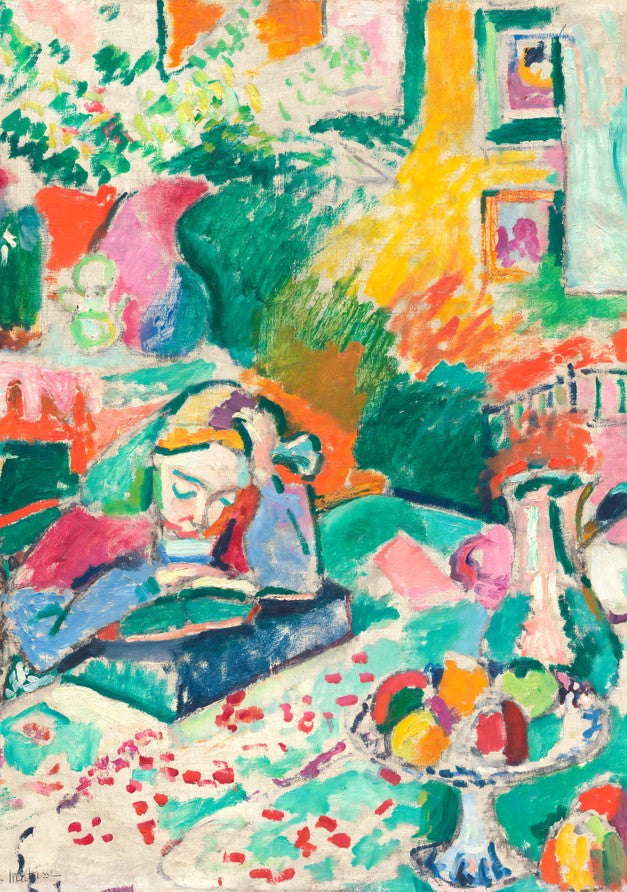 Interior with a Young Girl by Henri Matisse