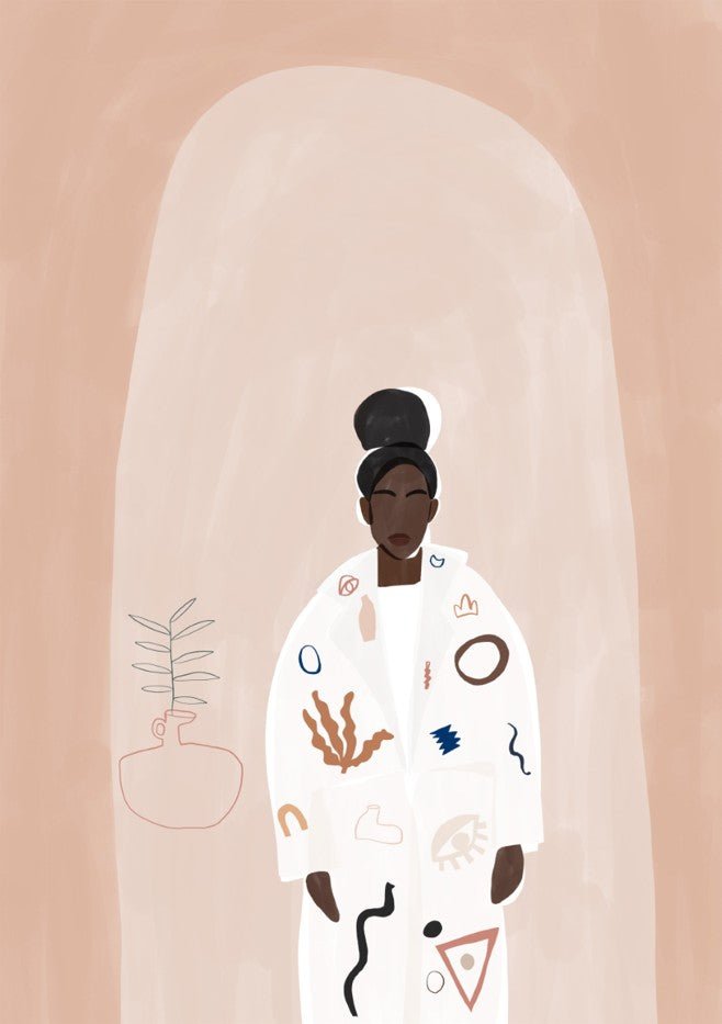 Abstract Jacket by Ivy Green Illustrations