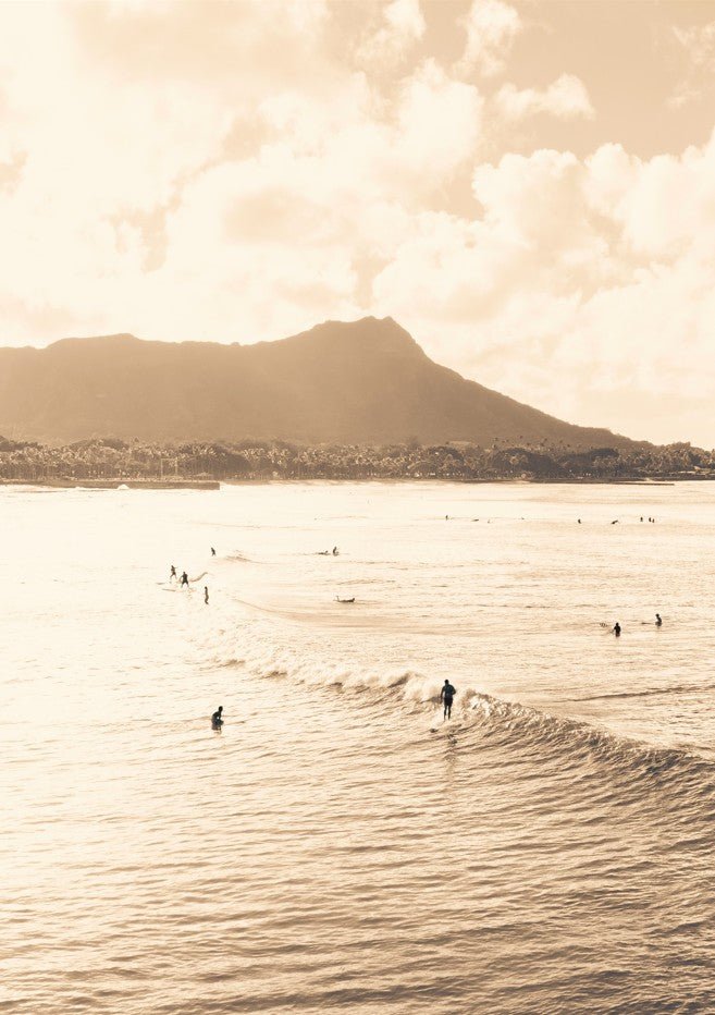 Aged Waikiki by Richard Podgurski