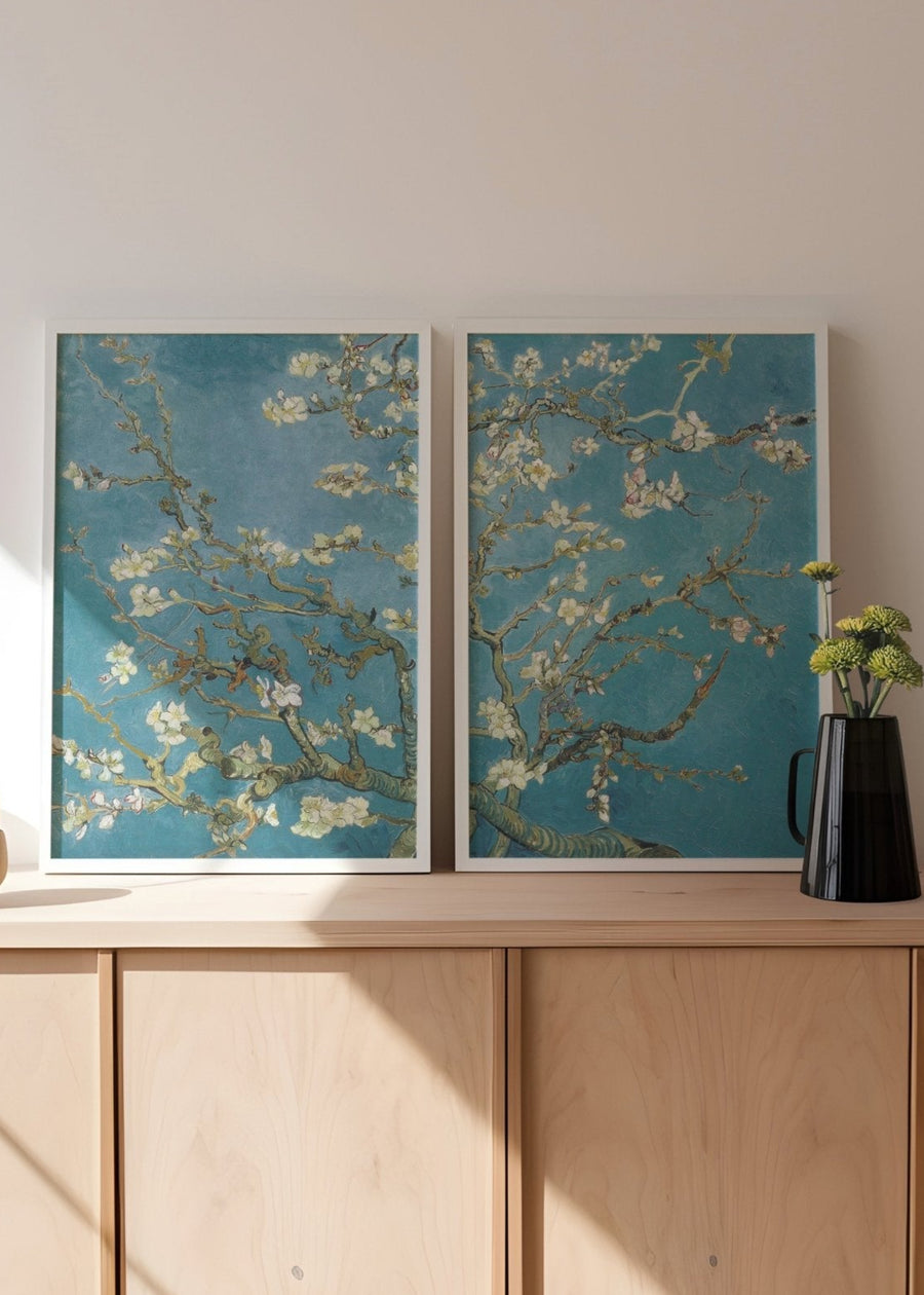 Almond Blossom Pair by Vincent Van Gogh