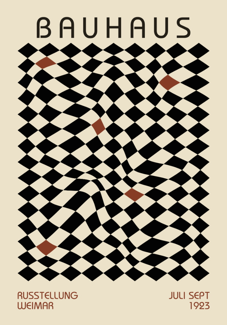 Ausstellung Weimar Wall Art by Bauhaus