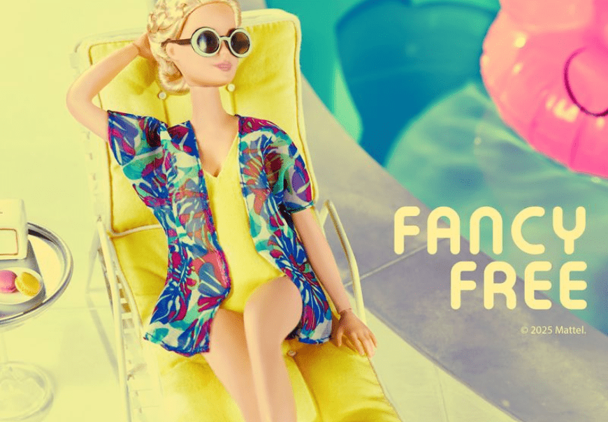 Barbie Fancy Free Wall Art Landscape Print