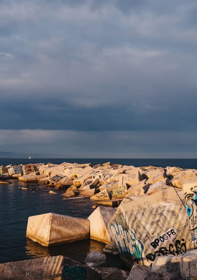 Barcelona Coast IV By Bethany Young