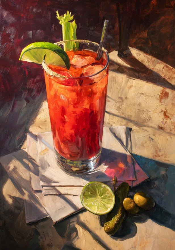 Bloody Mary Oil Painting Artwork