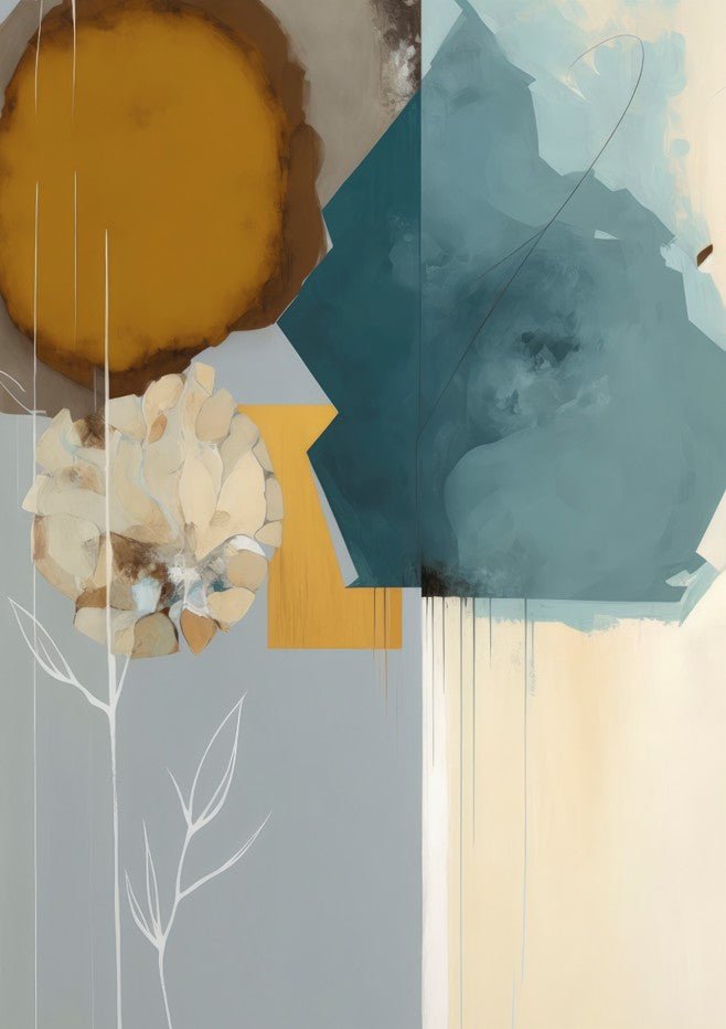 Bloom Abstraction by Bella Eve