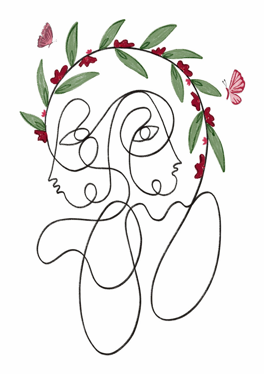 Blossoming Connection By Shatha Al Dafai