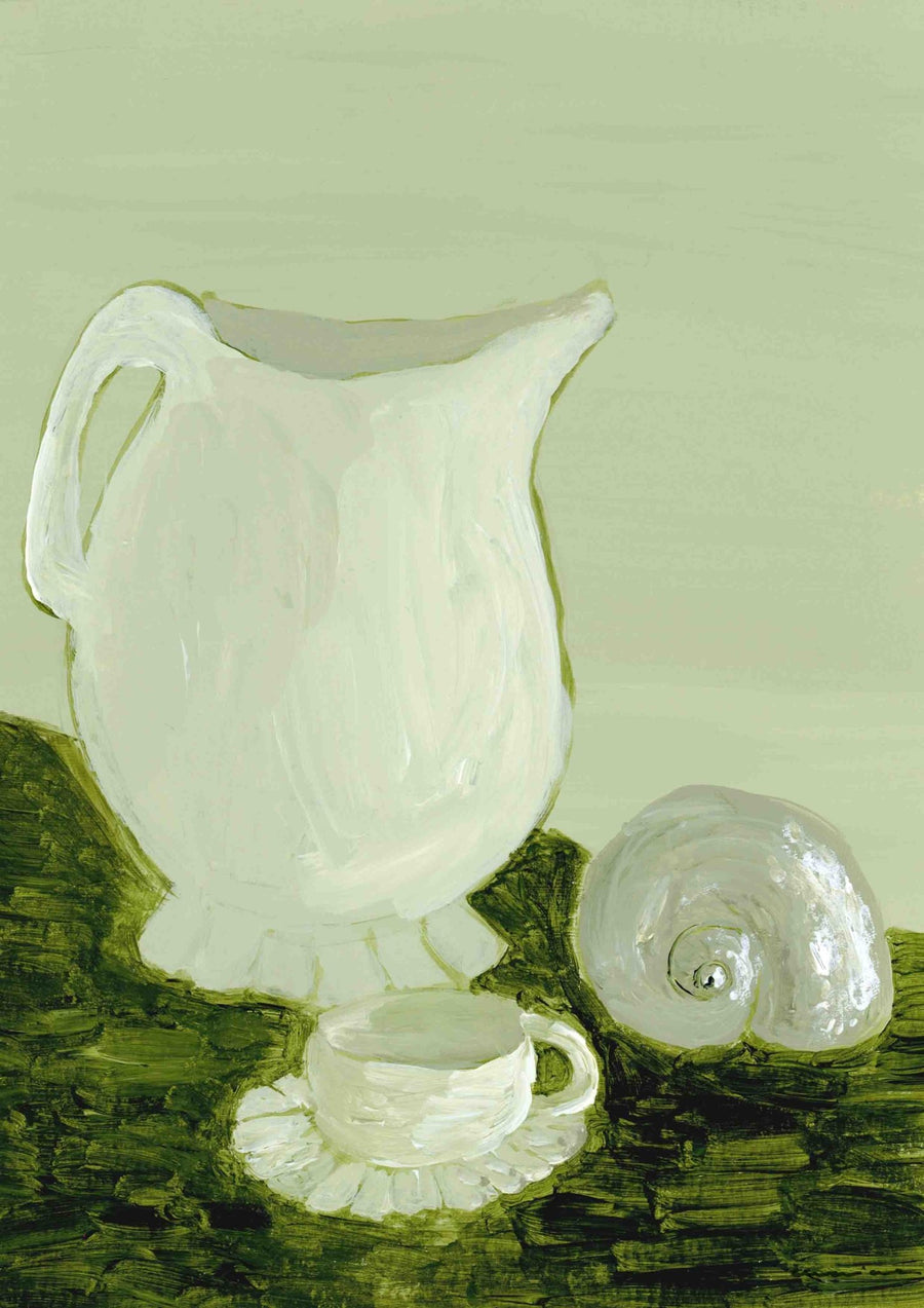 Bodegon Verde by Marina Garcia Fernandez