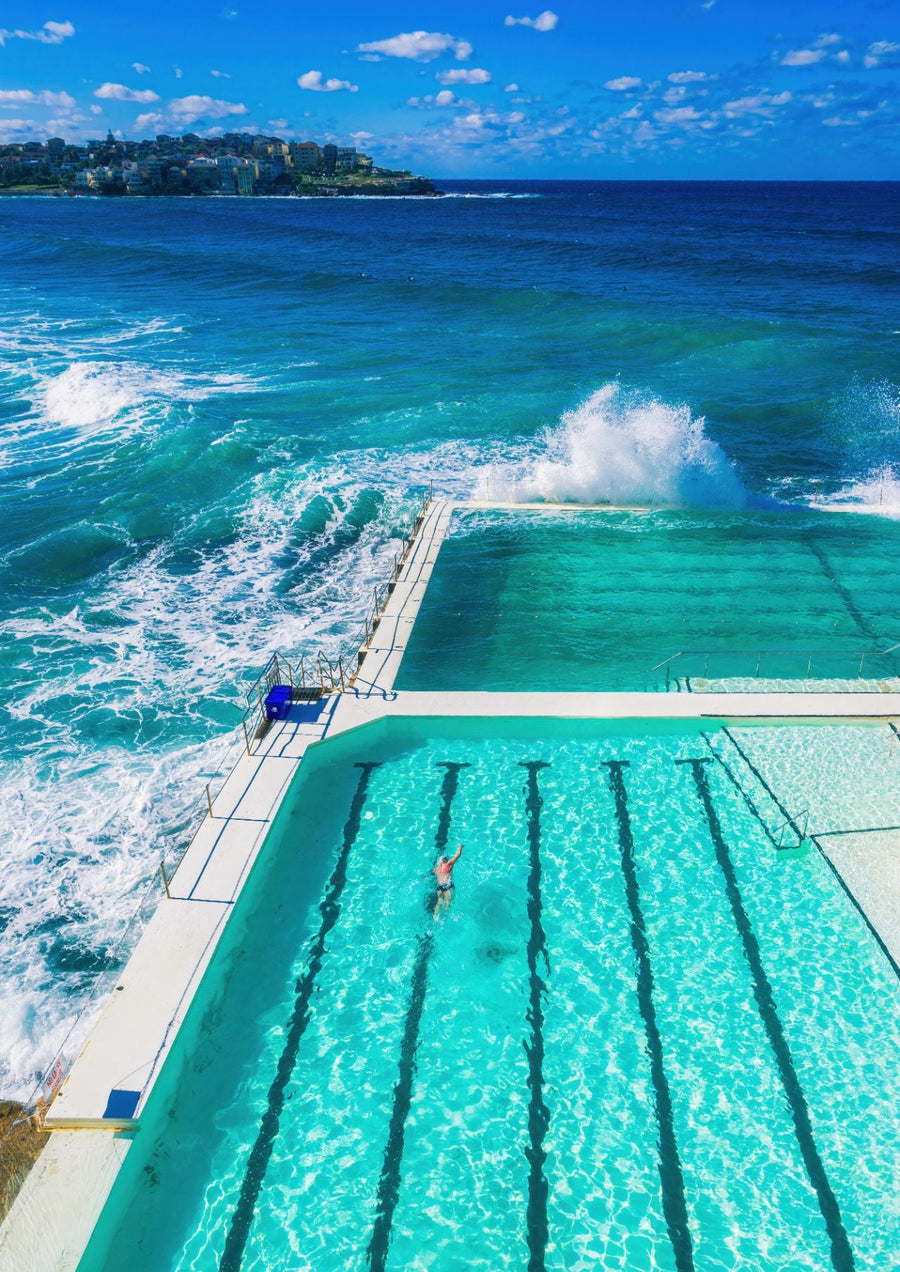 Bondi Poolside Swim Photograph