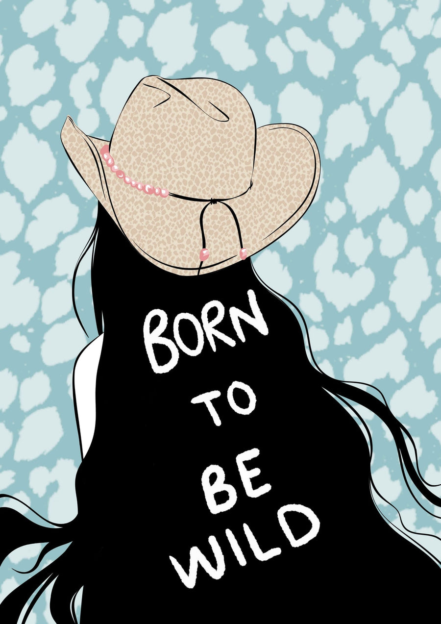 Born To Be Wild By Lisen Vennesland | Art & Canvas Print