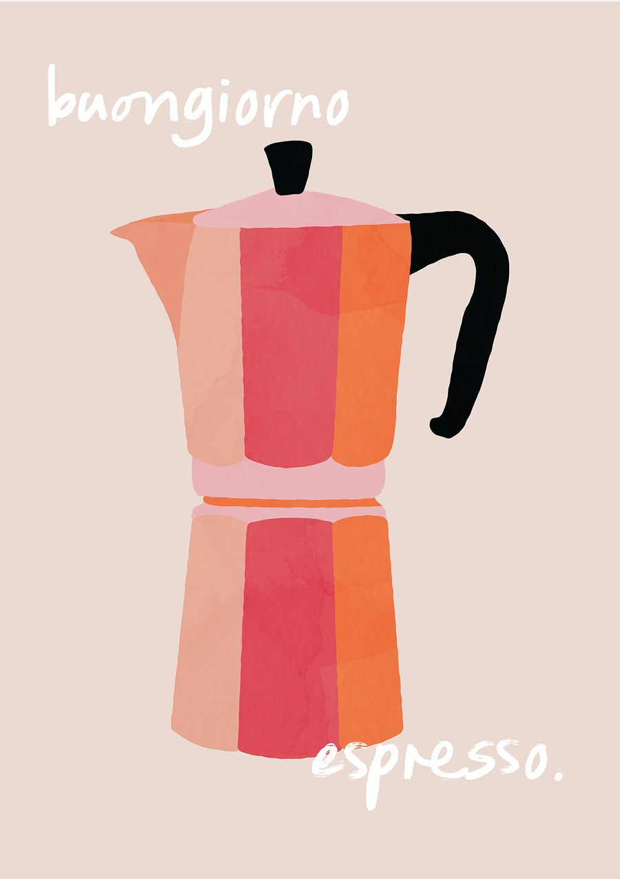 Buongiorno Espresso Kitchen Print