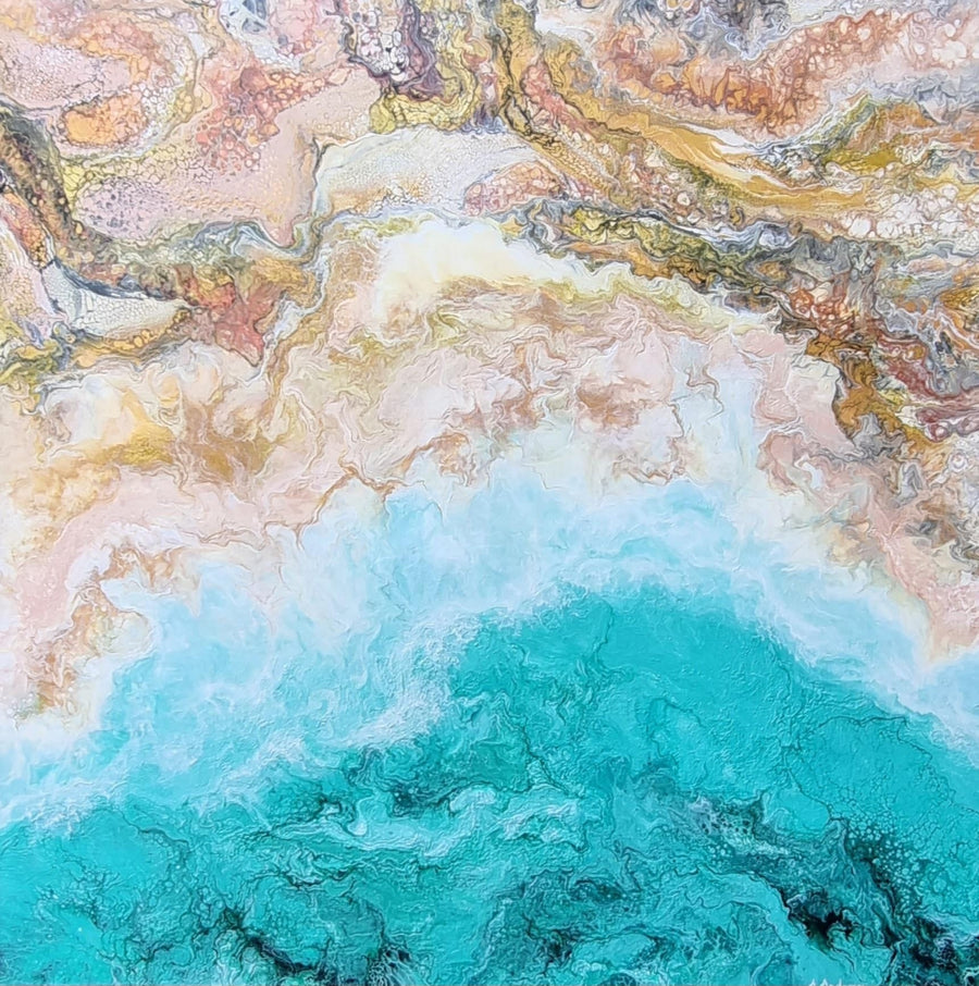 Cape Peron By Angela Anderson | Canvas Square Print
