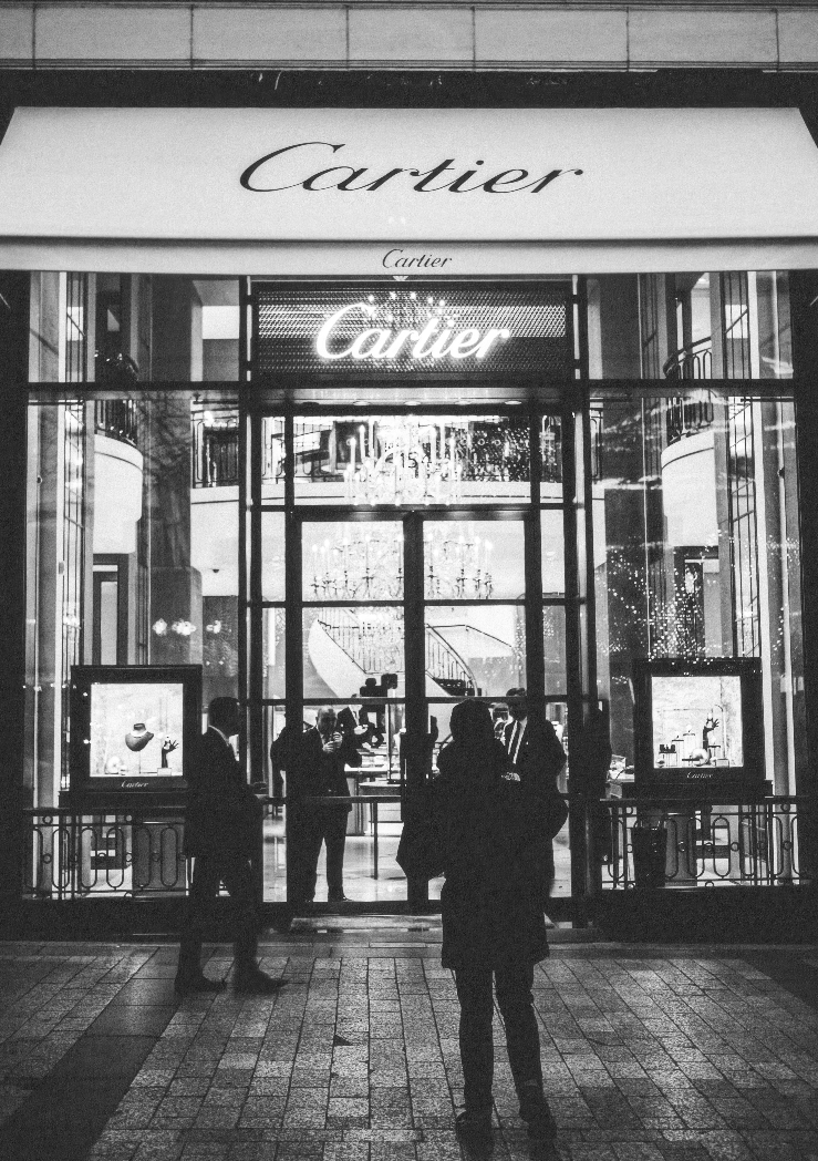 Cartier Boutique Storefront Photograph