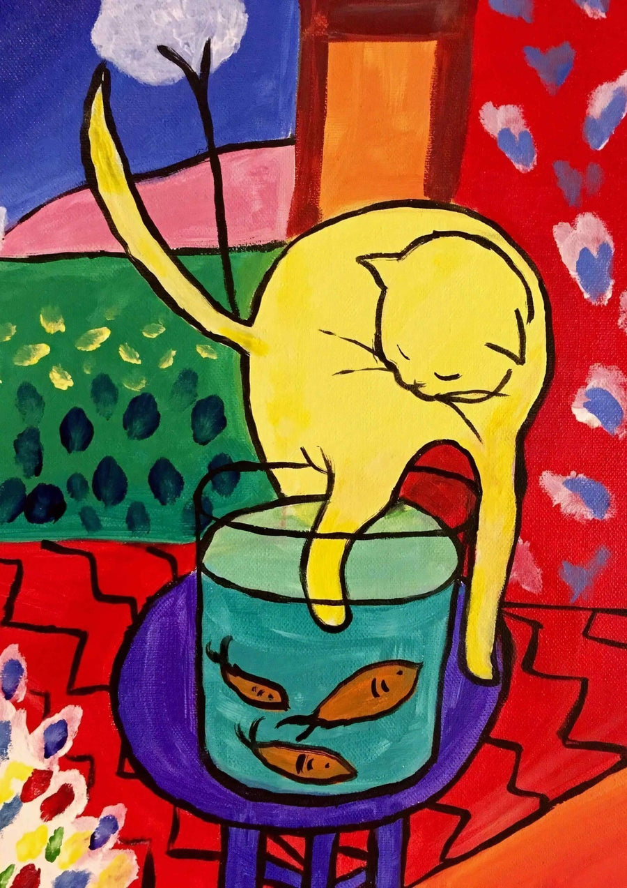 Cat by Henri Matisse Wall Art