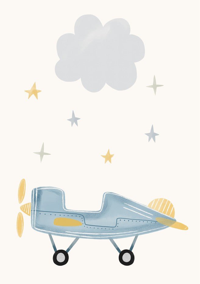 Cloud Airplane by Menina Lisboa
