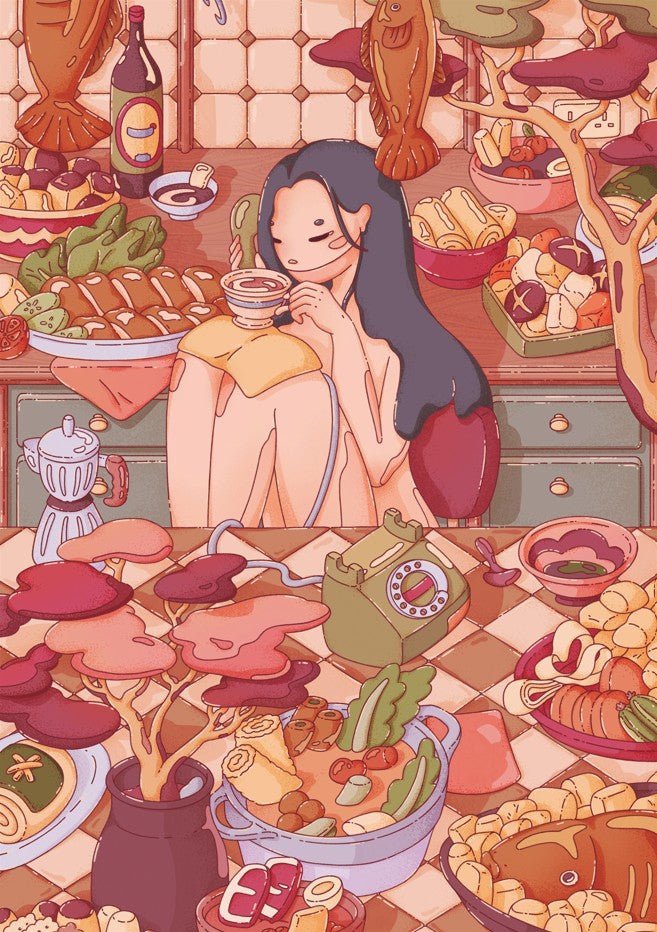 Come Over I Made Too Much Food by Lauren Ly