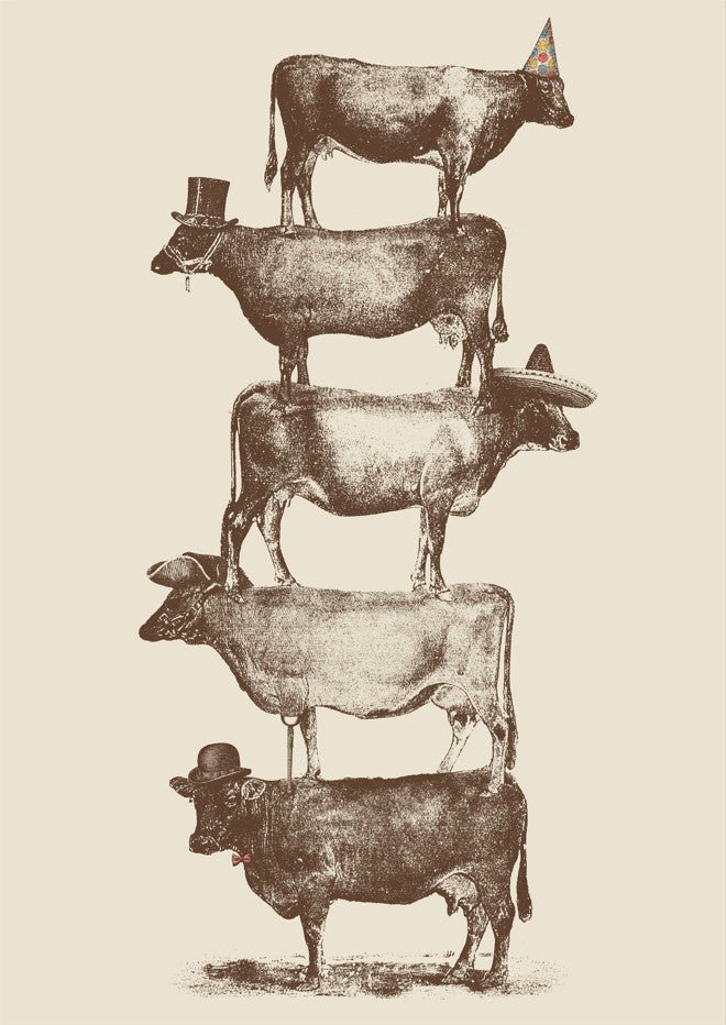 Cow Cow Nuts Big by Florent Bodart