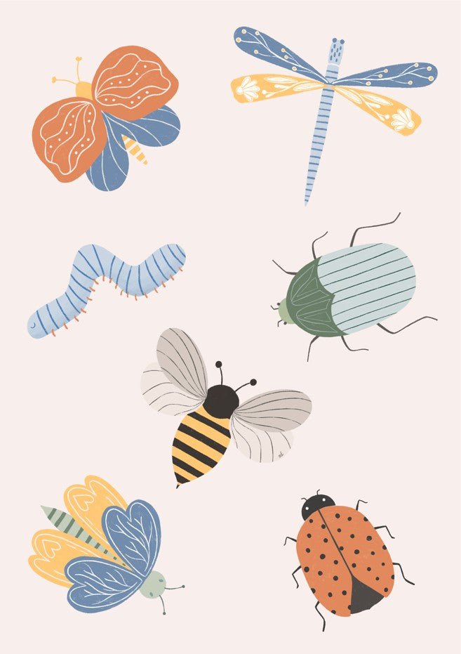 Cute Bugs by Menina Lisboa