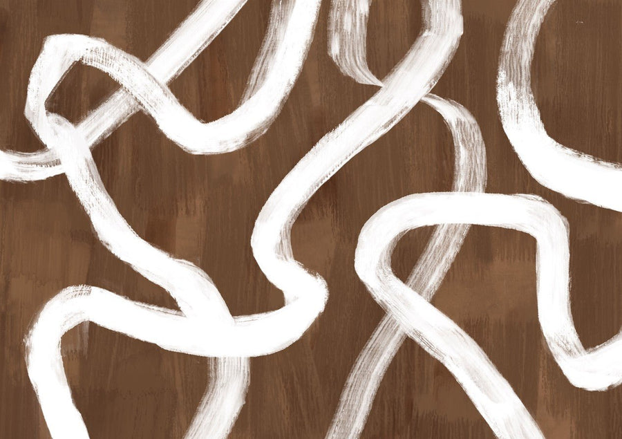 Dancing White Ribbon by Julia Cheney