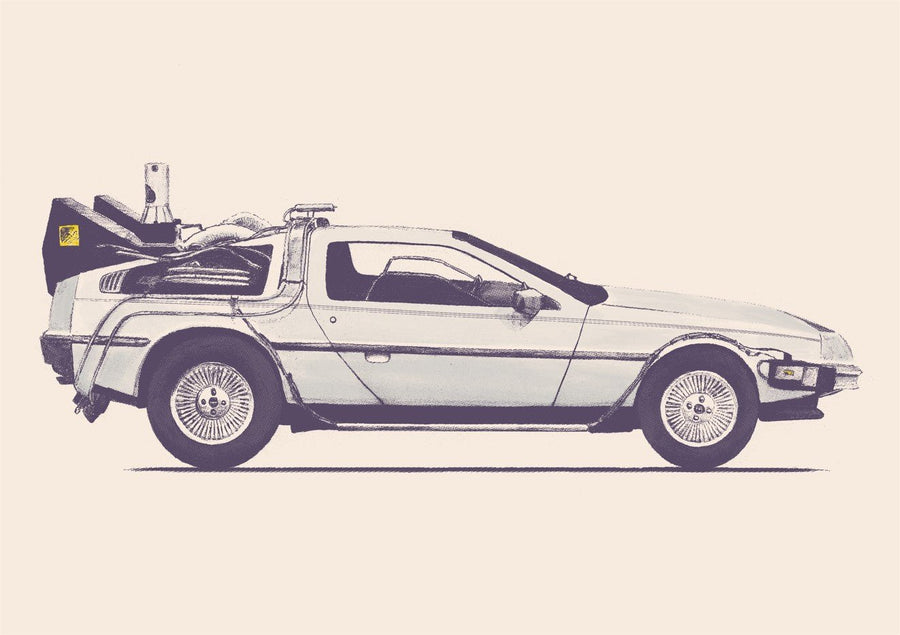 Delorean by Florent Bodart