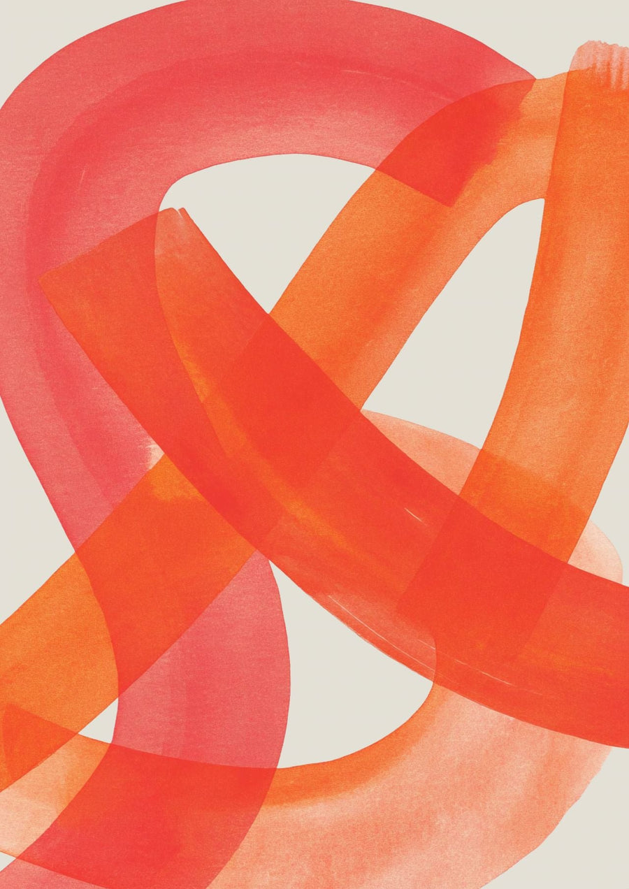 Ember Crossing Abstract Wall Art