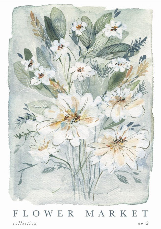 Flower Market Collection II by Lucrecia Caporale