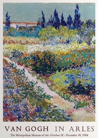 Garden At Arles Wall Art by Vincent van Gogh