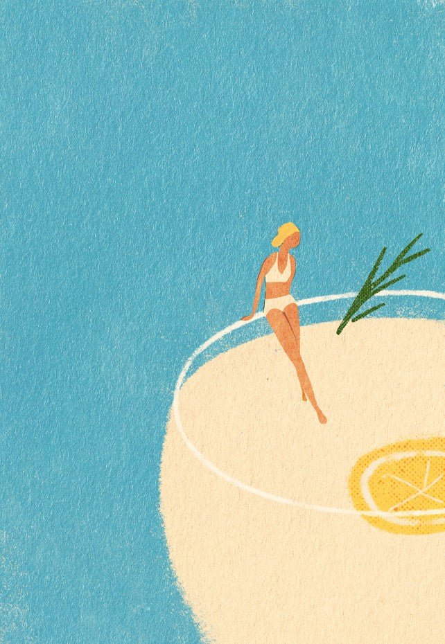 Gin and Tonic Girl by Henry Rivers