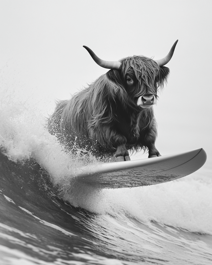 Highland Cow Surf