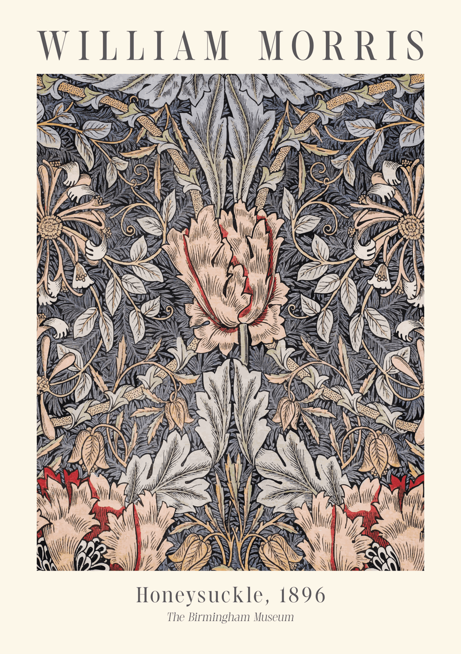 Honeysuckle 1896 by William Morris