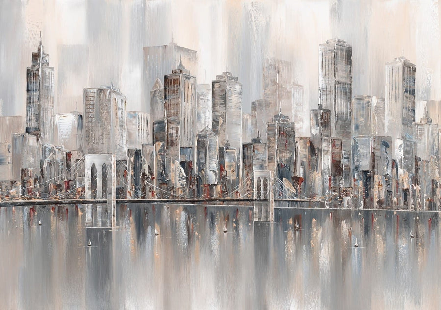 Illusions, New York Skyline By Isabella Karolewicz Art